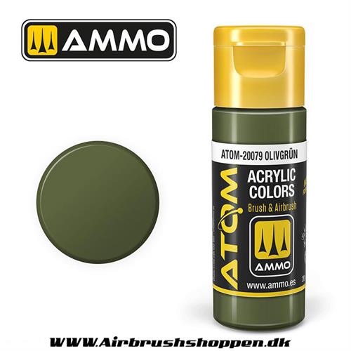ATOM-20079 Olivgrün  -  20ml  Atom color